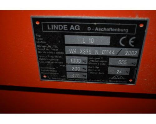 Linde L 10 - Bild 1