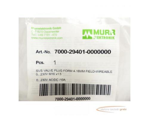 Murr 7000-29401-0000000 Ventilstecker M16 x 1.5 230V 10A - ungebraucht! - - Bild 4