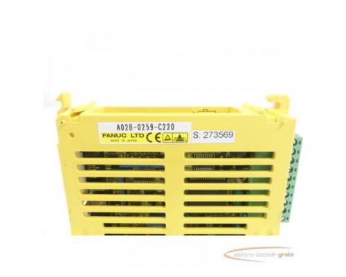 Fanuc A02B-0259-C220 Interface Unit SN:273569 - Bild 7