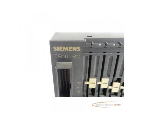 Siemens 6ES7120-0AH01-0AA0 Terminalblock TB 16 SC E-Stand: 2 SN:C_K2290394 - Bild 4