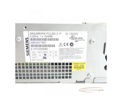 Siemens 6FC5210-0DF33-2AA0 PCU 50.3-P SN:T-W12046584 mit 6FC5247-0AF08-4AA0 - Bild 6