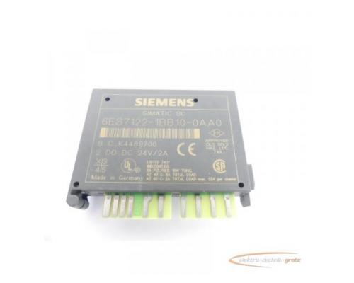 Siemens 6ES7122-1BB10-0AA0 Elektronikmodul SN C_K4489700 - Bild 3