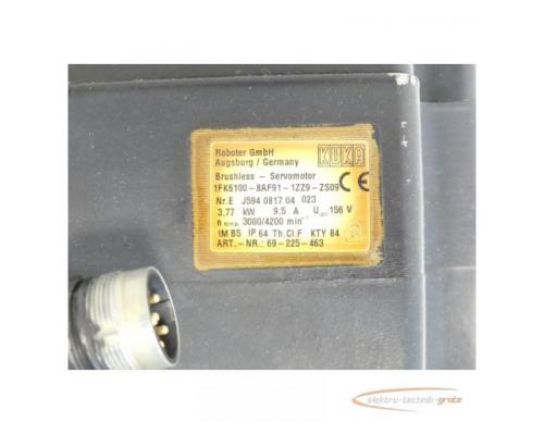 Kuka 1FK6100-8AF91-1ZZ9-ZS09 Servomotor SN:EJ594081704023 - Bild 6