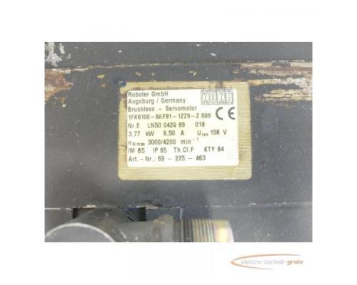 Kuka 1FK6100-8AF91-1ZZ9-ZS09 Servomotor SN:ELN50042089018 - Bild 5