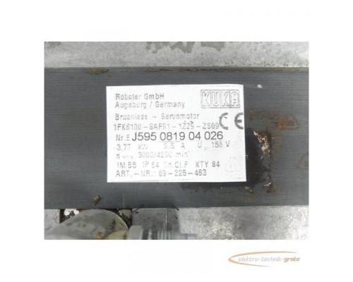 Kuka 1FK6100-8AF91-1ZZ9-ZS09 Servomotor SN:EJ595081904026 - Bild 5