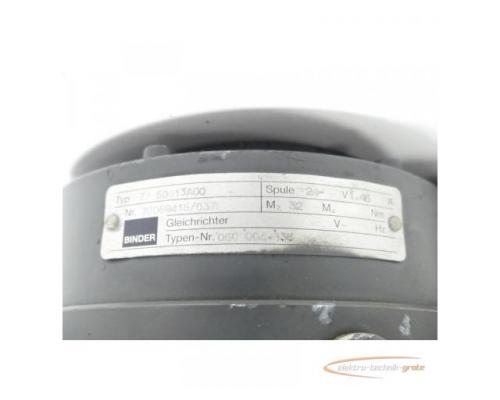 Siemens 1FT5072-0AF71-1 - Z SN:EJ493386803011 mit Binder 77 60013A00 Bremse - Bild 5