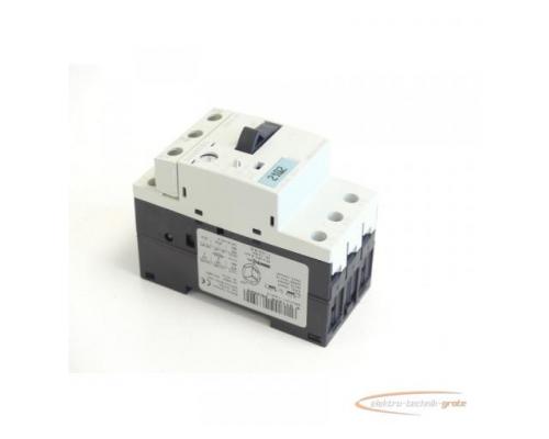 Siemens 3RV1011-1AA10 1,1 - 1,6 A max. E-Stand: 01 + 3RV1901-1D E-Stand: 01 - Bild 1