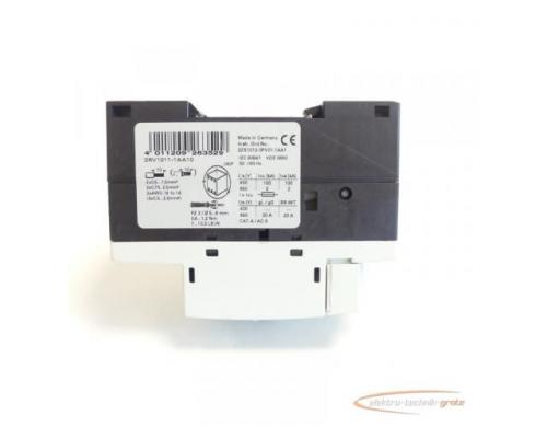 Siemens 3RV1011-1AA10 1,1 - 1,6 A max. E-Stand: 01 + 3RV1901-1D E-Stand: 01 - Bild 5