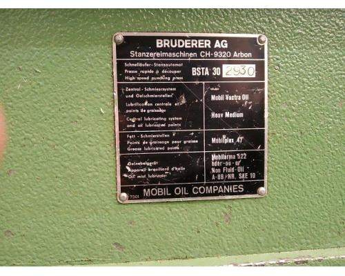 Schnelläufer Stanzautomat -mechanisch-, BRUDERER BSTA 30 - Bild 3