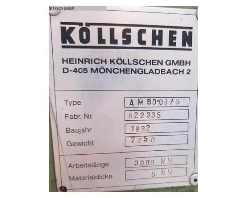 KÖLLSCHEN AM 3000-5 Schwenkbiegemaschine - Bild 6