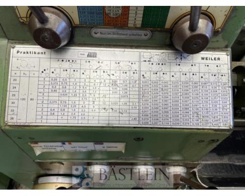 WEILER Praktikant Leit- und Zugspindeldrehmaschine - Bild 4