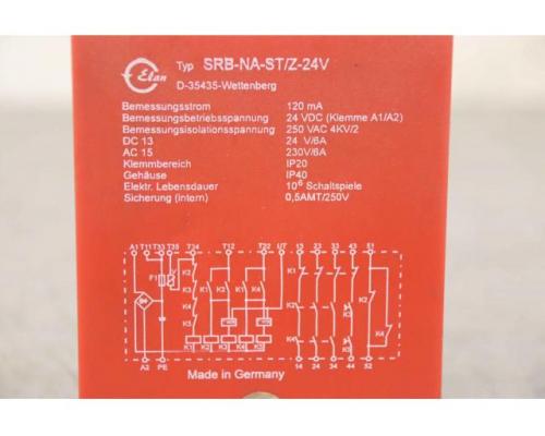 Sicherheitsrelais von Elan – SRB-NA-ST/Z-24V - Bild 5