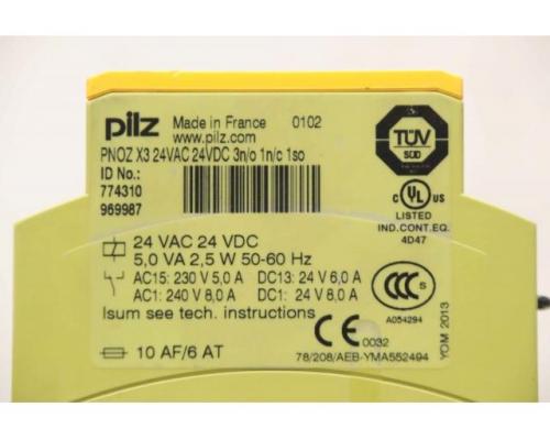 Sicherheitsrelais von pilz – PNOZ X3 24VAC 24VDC 3n/o 1n/c 1so - Bild 4