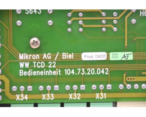 Bedieneinheit von Mikron – TCD 22 UME 600 - Bild 8