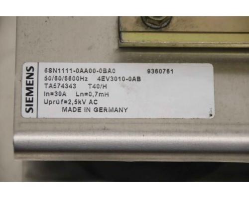 Simodrive Drossel Transformator von Siemens Trasfor Mikron – Simodrive 6SN 1111-0AA01-2EA0 TNT BN... - Bild 5