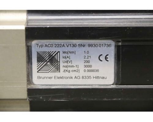 Servomotor von Brunner – ACO.222A V130 - Bild 5