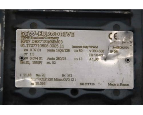 Getriebemotor 0,37/0,074 kW 25 – 280 U/min von SEW-Eurodrive – RF07 DRS71S4/MM03 MM07D-503-00 - Bild 7