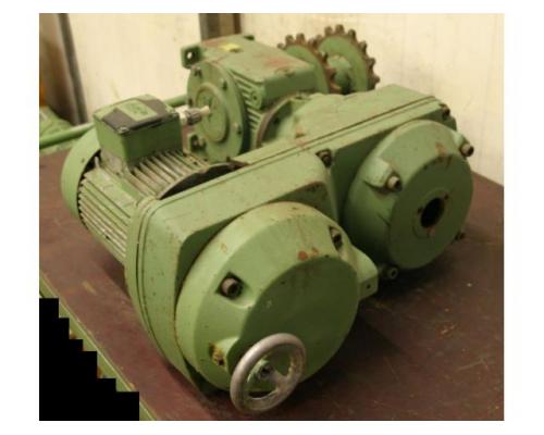 regelbarer Getriebemotor 3 kW 8-48 U/min von Flender – C61-V220-A100LP74 - Bild 3