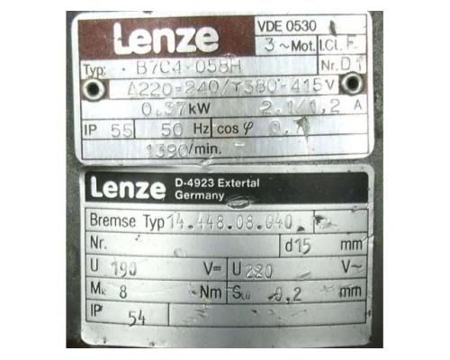 Getriebemotor 0,37 kW 56 U/min von Lenze – B7C4-058H - Bild 6