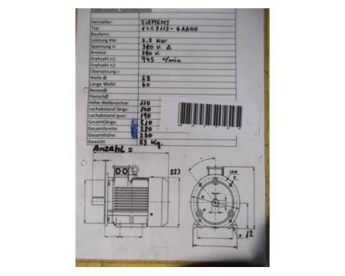 Elektromotor 2,2 kW 945 U/min von Siemens – 1LC3113-6AA40 - Bild 6