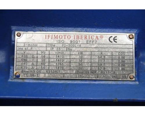 Elektromotor 30 kW 1470 U/min von Ifimoto – FI-200L-4 - Bild 5