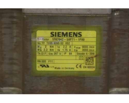 Servomotor mit Getriebe von Siemens – 1FK7042-5AF71-1FAO - Bild 4