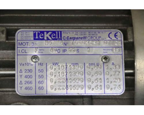 Getriebemotor 0,187 kW 14 U/min von S.T.M. – RMI 50 D M63B4 - Bild 4