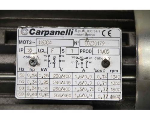 Getriebemotor 0,25 kW 13 U/min von S.T.M. – RMI 50 D M63C4 - Bild 4