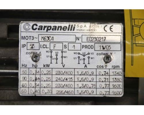 Getriebemotor 0,25 kW 13 U/min von S.T.M. – RMI 50 D M63C4 - Bild 12