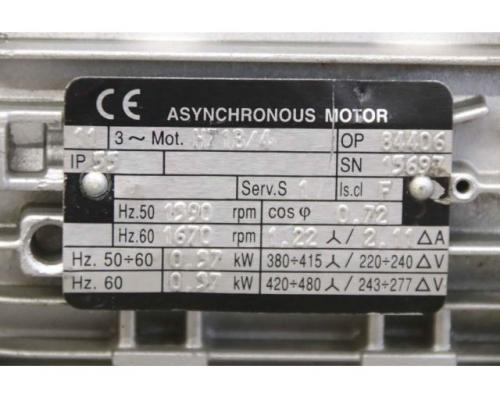 Getriebemotor 0,37 kW 35 U/min von Ruhrgetriebe – SN9BFH H7 1B/4 - Bild 5