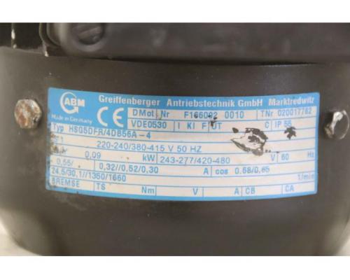 Getriebemotor 0,09 kW 24,5 U/min von ABM – HSG5DFR/44D8556A-4 - Bild 5