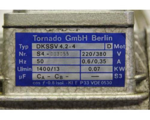 Getriebemotor 0,07 kW 13 U/min von Tornado – DKSSV 4,2-4 - Bild 4