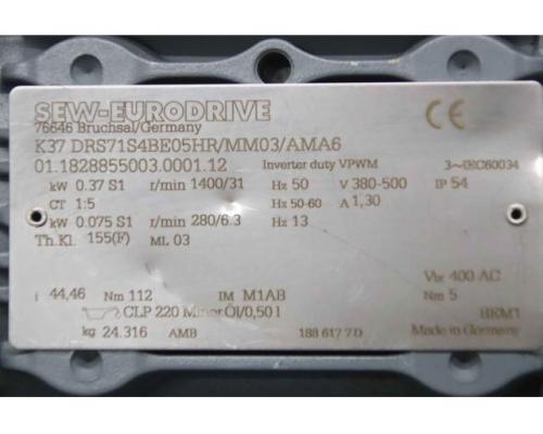 Getriebemotor 0,37-0,075 kW 31-6,3 U/min von SEW-Eurodrive – KAF37 DRS71S4BE05HR/MM03/AMA6 - Bild 4