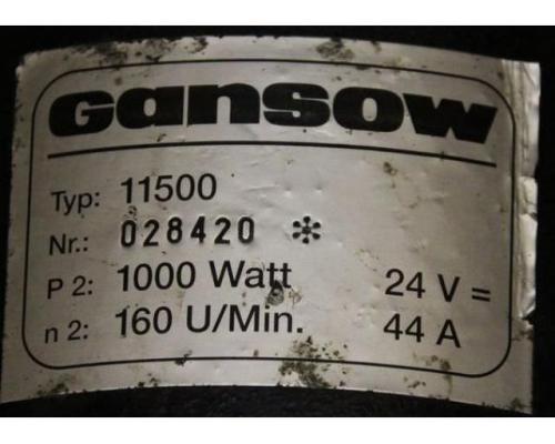 Getriebemotor 1 kW 160 U/min 24 Volt von Gansow – 11500 / ZF12 - Bild 4