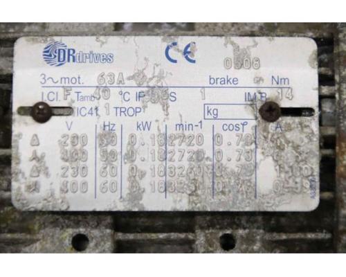 Getriebemotor 0,18 kW 100 U/min von Motovario – NHRV 63A-2 - Bild 4