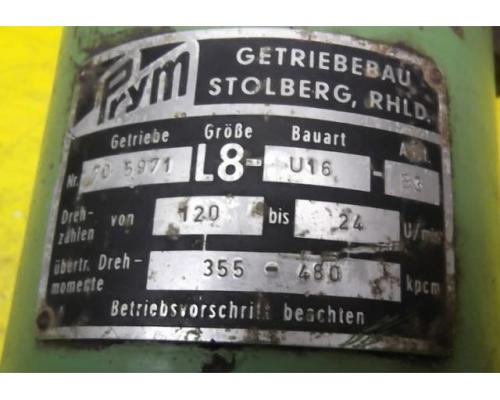 regelbarer Getriebemotor 0,55 kW 24-120 U/min von Prym – L8-U16 - Bild 6