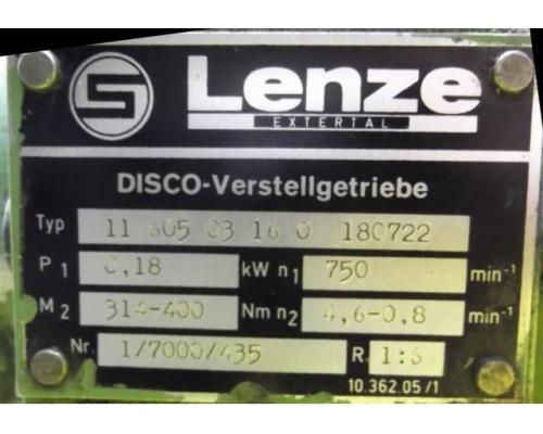 regelbarer Getriebemotor 0,18 kW 0,8-4,6 U/min von Lenze – 11605 0316 0 - Bild 6