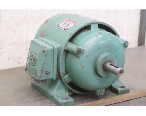 Elektromotor 0,8/1,1 kW 1410/2820 U/min von Dietz – GDP 233 - Bild 2