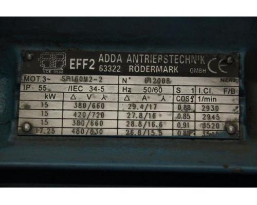 Elektromotor 15 kW 2930 U/min von ADDA – SP160M2-2 - Bild 4