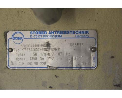 Getriebemotor 7,5 kW 50 U/min von Stöber – K713AGD0500D132M4 - Bild 6