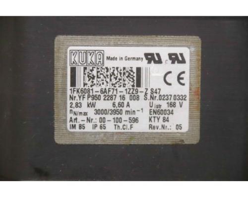 Servomotor von KUKA – 1FK6081-6AF71-1ZZ9-Z S47 - Bild 4