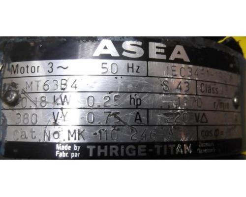 Getriebemotor 0,18 kW 68 U/min von Asea – MT63B4 - Bild 4