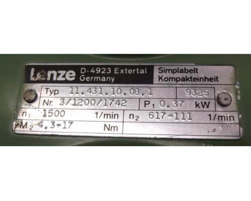 regelbarer Getriebemotor 0,37 kW 111-617 U/min von Lenze ATB – 11.431.10.08.1 - Bild 10