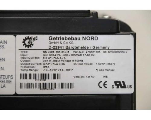 Getriebemotor 0,75 kW 40 U/min von Nord – SK80L/4 TFBRE10TIO/2-D - Bild 6