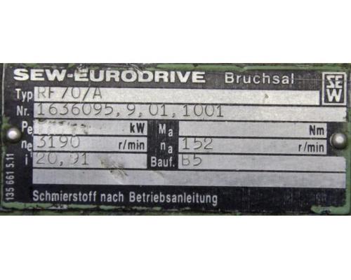 Getriebemotor 2,9 kW 152 U/min von SEW Eurodrive – RF70GN112M - Bild 5