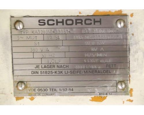 Elektromotor 90 kW 1475 U/min von Schorch – KA3280M-BB051-Z - Bild 4