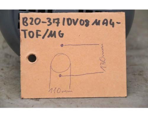 Getriebemotor 0,37 kW 34 U/min von BAUER – BG20-37/DV08MA4-TOF/MG - Bild 7