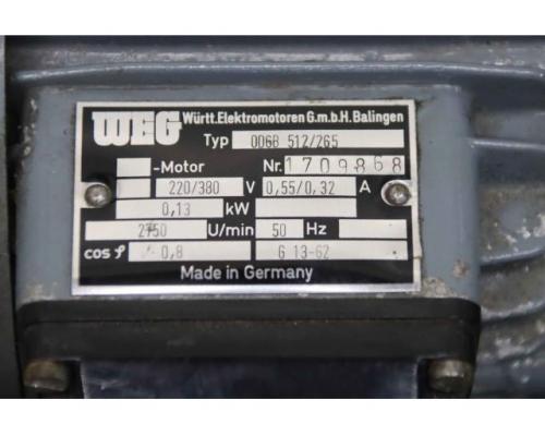 Getriebemotor 0,13 kW 150 U/min von WEG – ODGB 512/265 - Bild 4