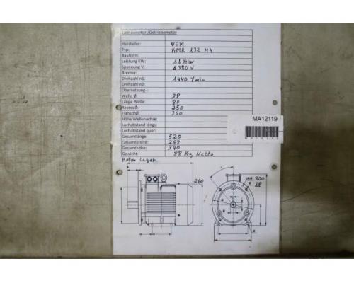 Elektromotor 11 kW 1440 U/min von VEM – KMR 132. M4 - Bild 11