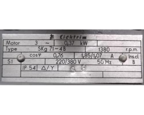 Elektromotor 0,37 kW 1380 U/min von Elektrim – SKg71-4B - Bild 4